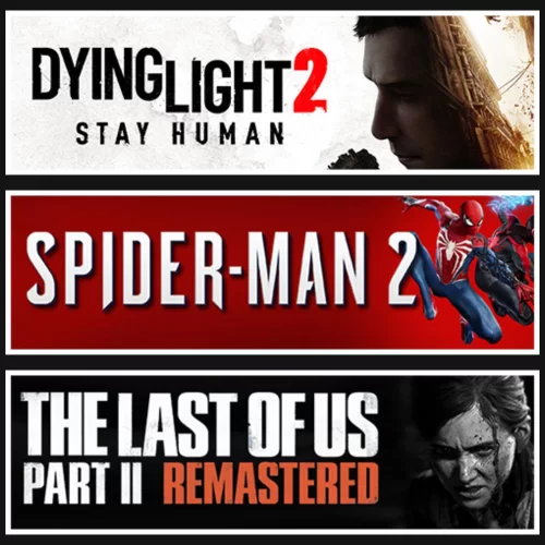 Dying Light 2 +SpiderMan 2 +Last Of Us 2